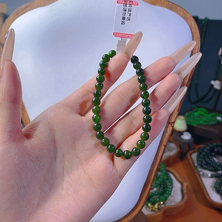 和田玉（碧玉）未镶嵌颈饰6