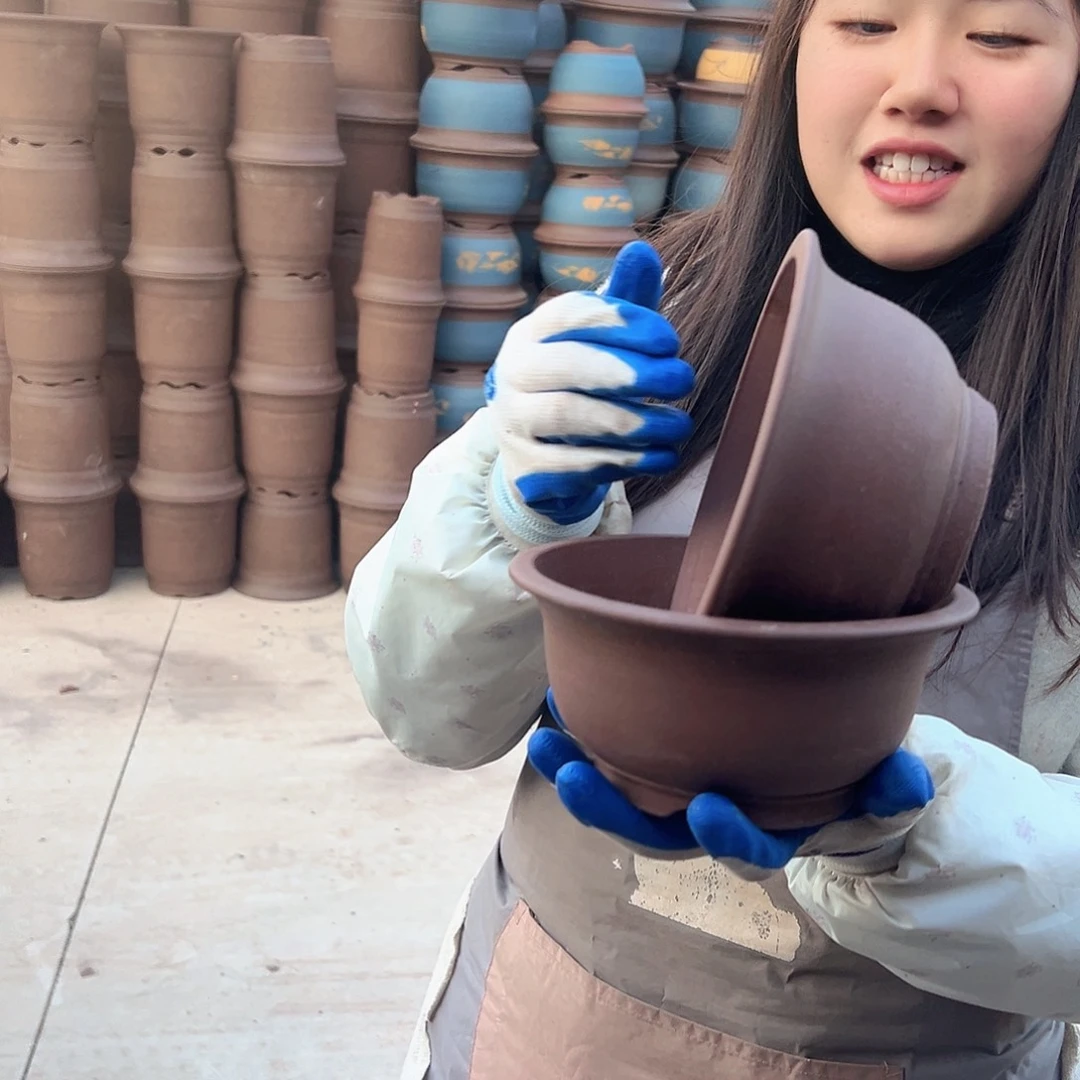 14+14查林小碗花盆花盆花盆