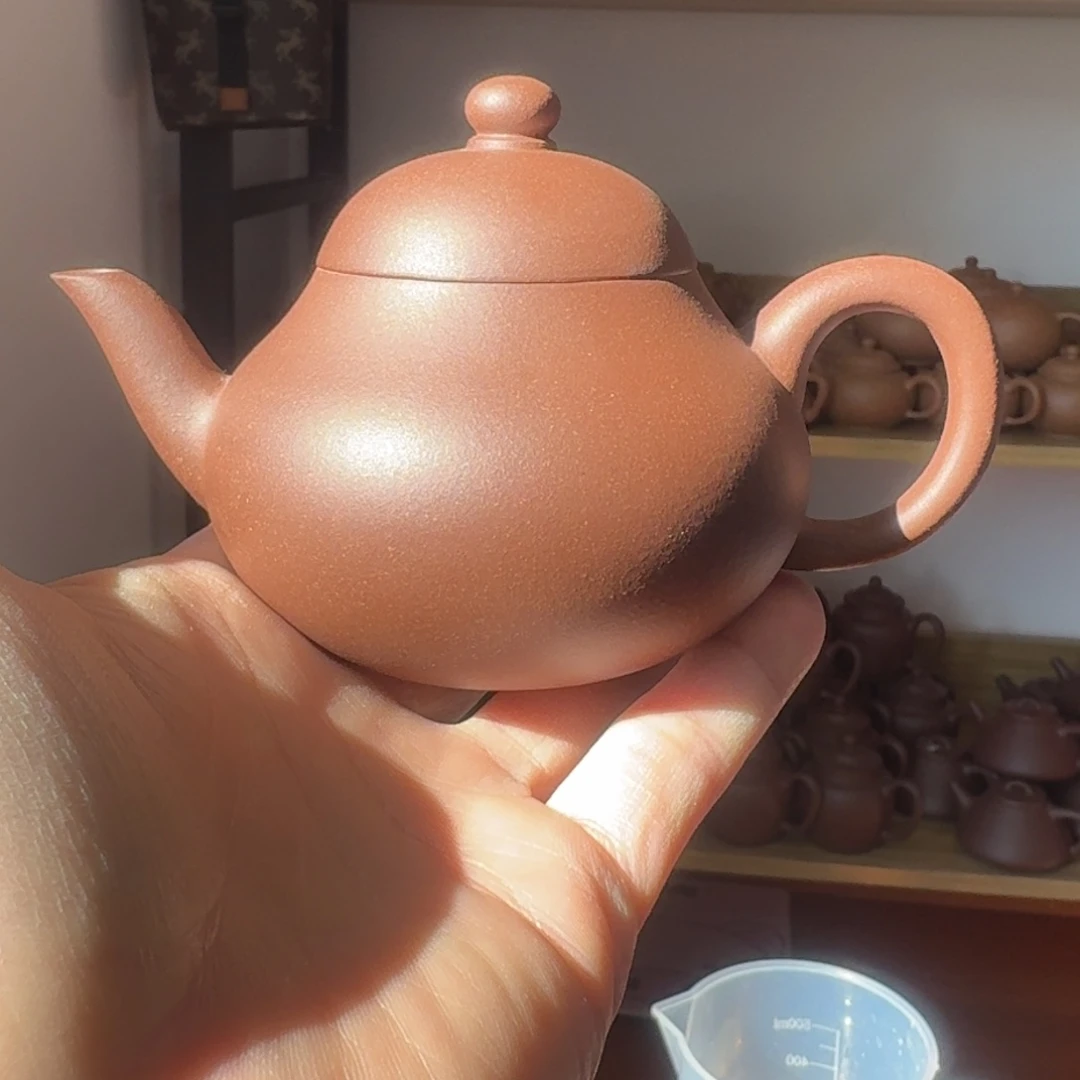 茶壶紫砂梨形200cc台西嫩底槽清