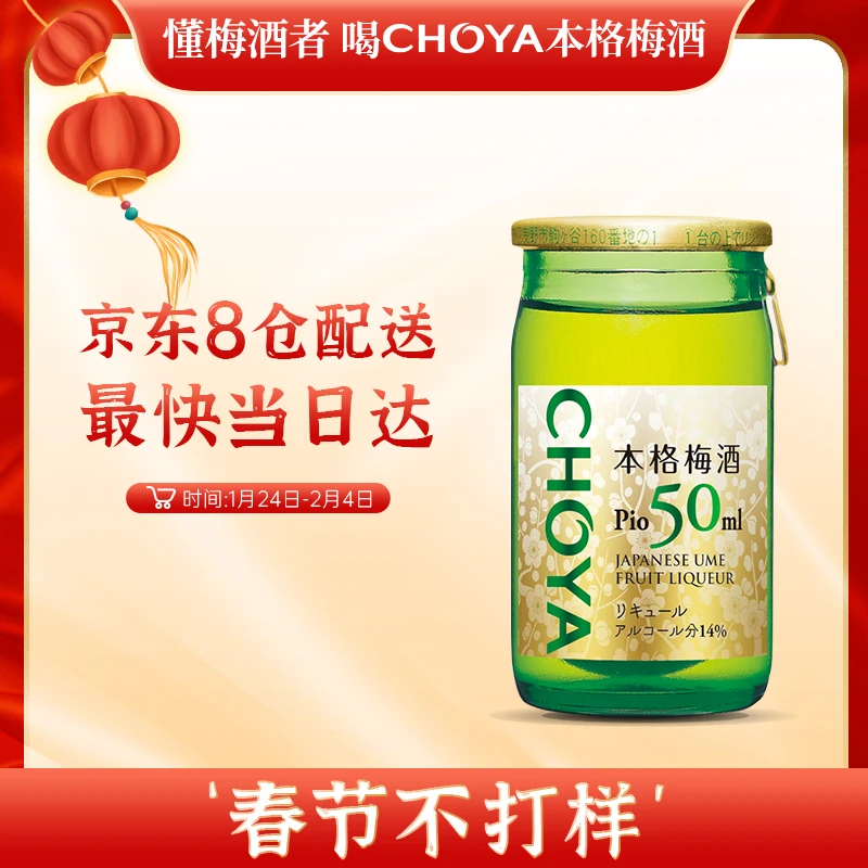 CHOYA 带梅子本格梅酒*10