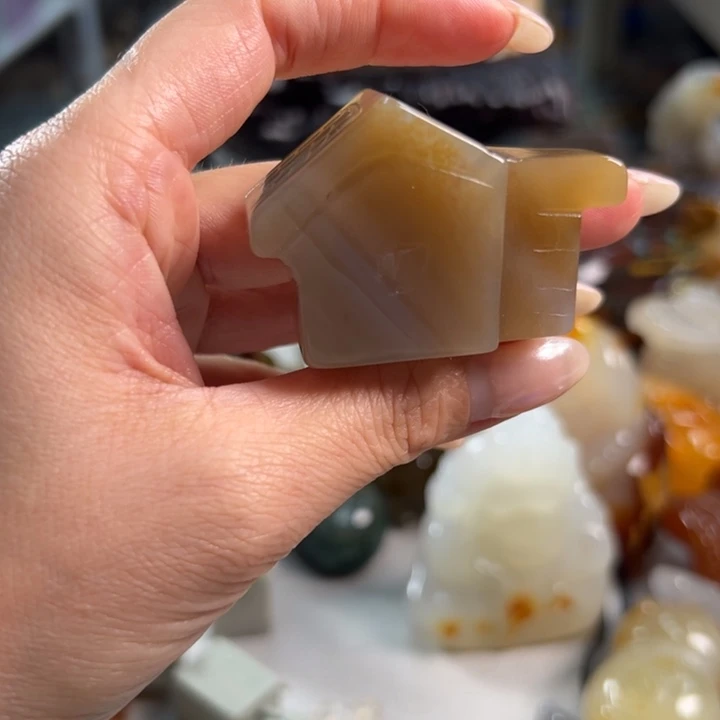 玛瑙/玉髓吊坠(不含链)未镶嵌