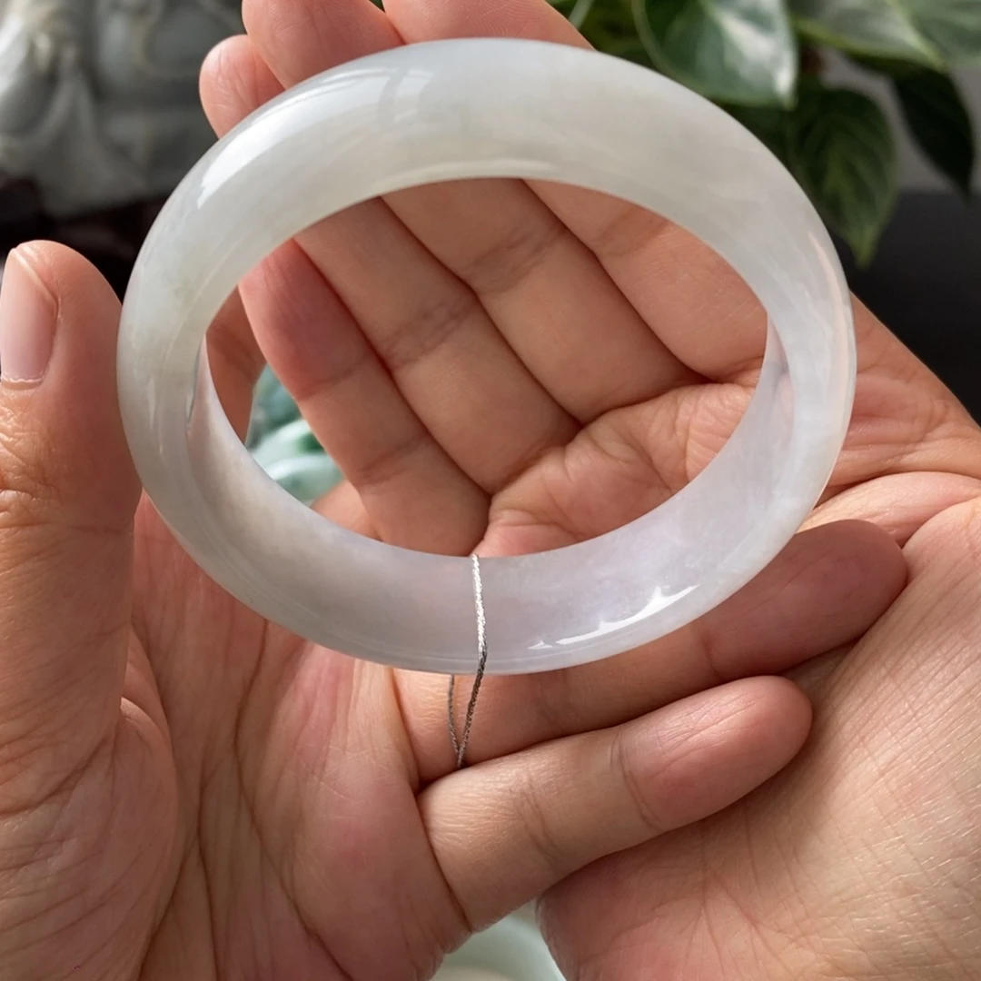 翡翠未镶嵌手镯天然