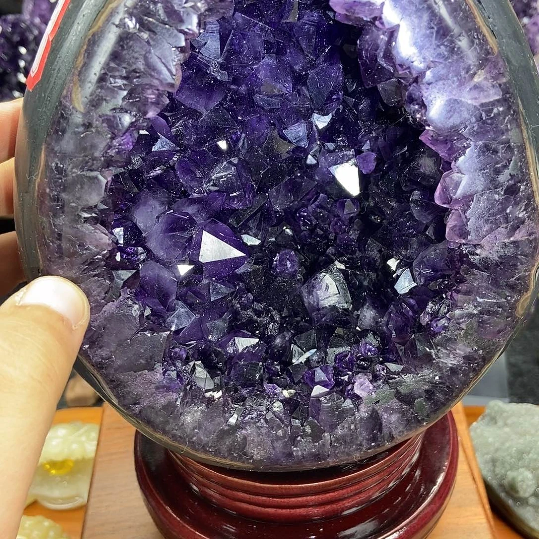 大型摆件（非配饰）紫晶未镶嵌