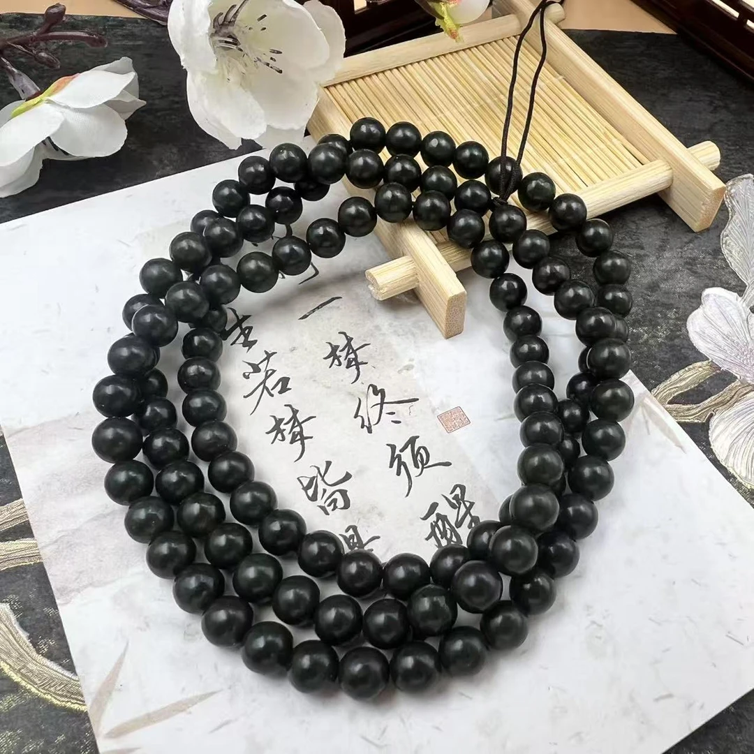 A1020 和田玉珠链 GS6367054