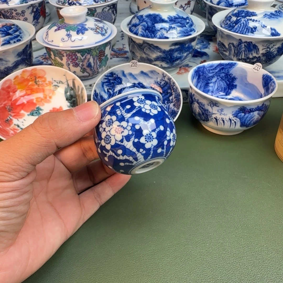 陶纯手工纯手绘茶具264