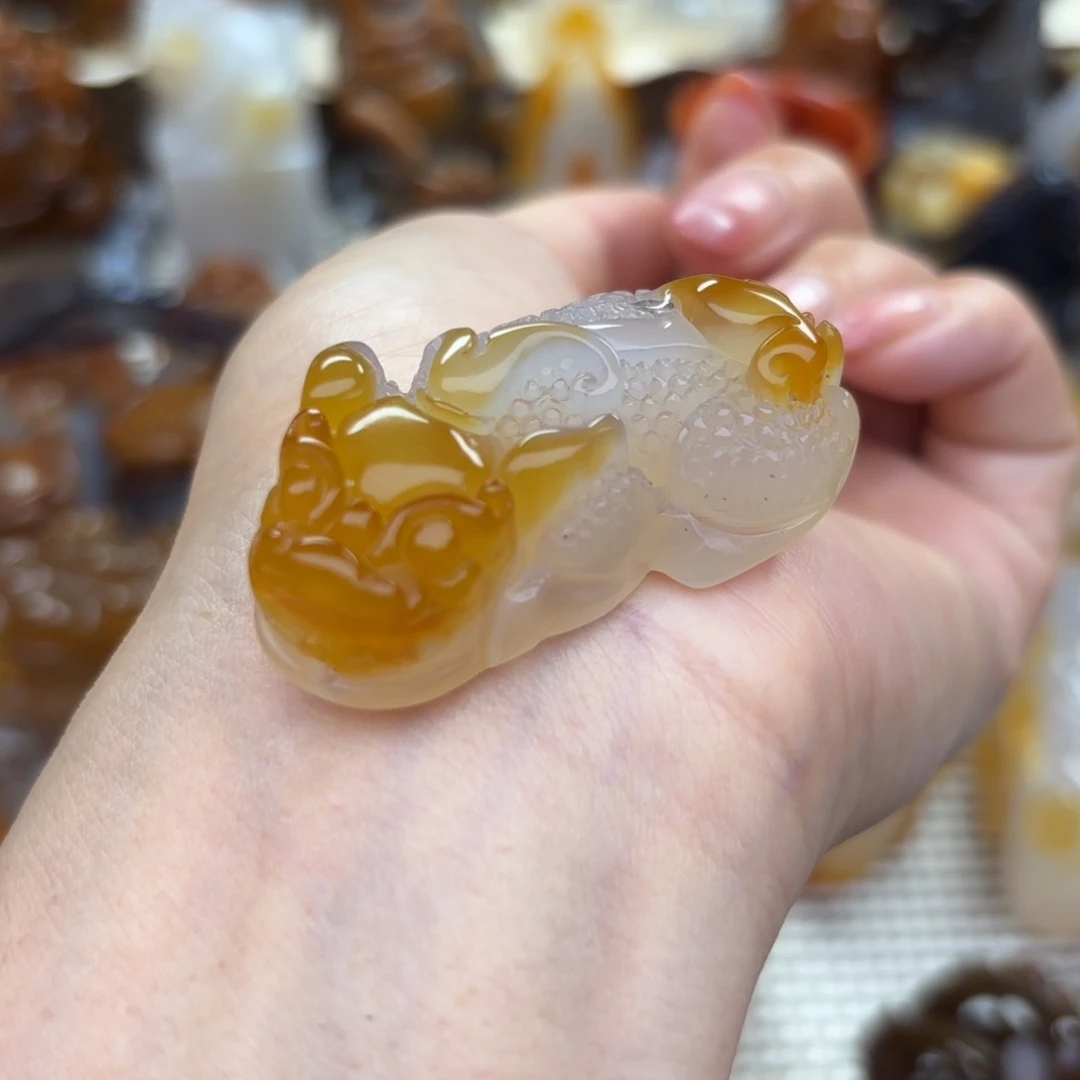未镶嵌挂件玛瑙/玉髓