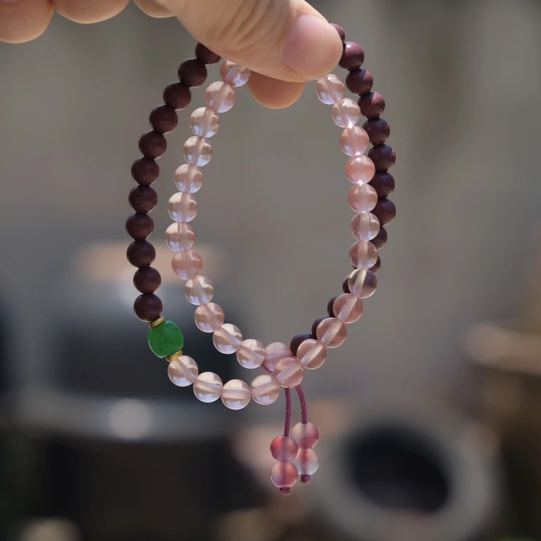 【可人香】古法天然合香珠手串手链双圈