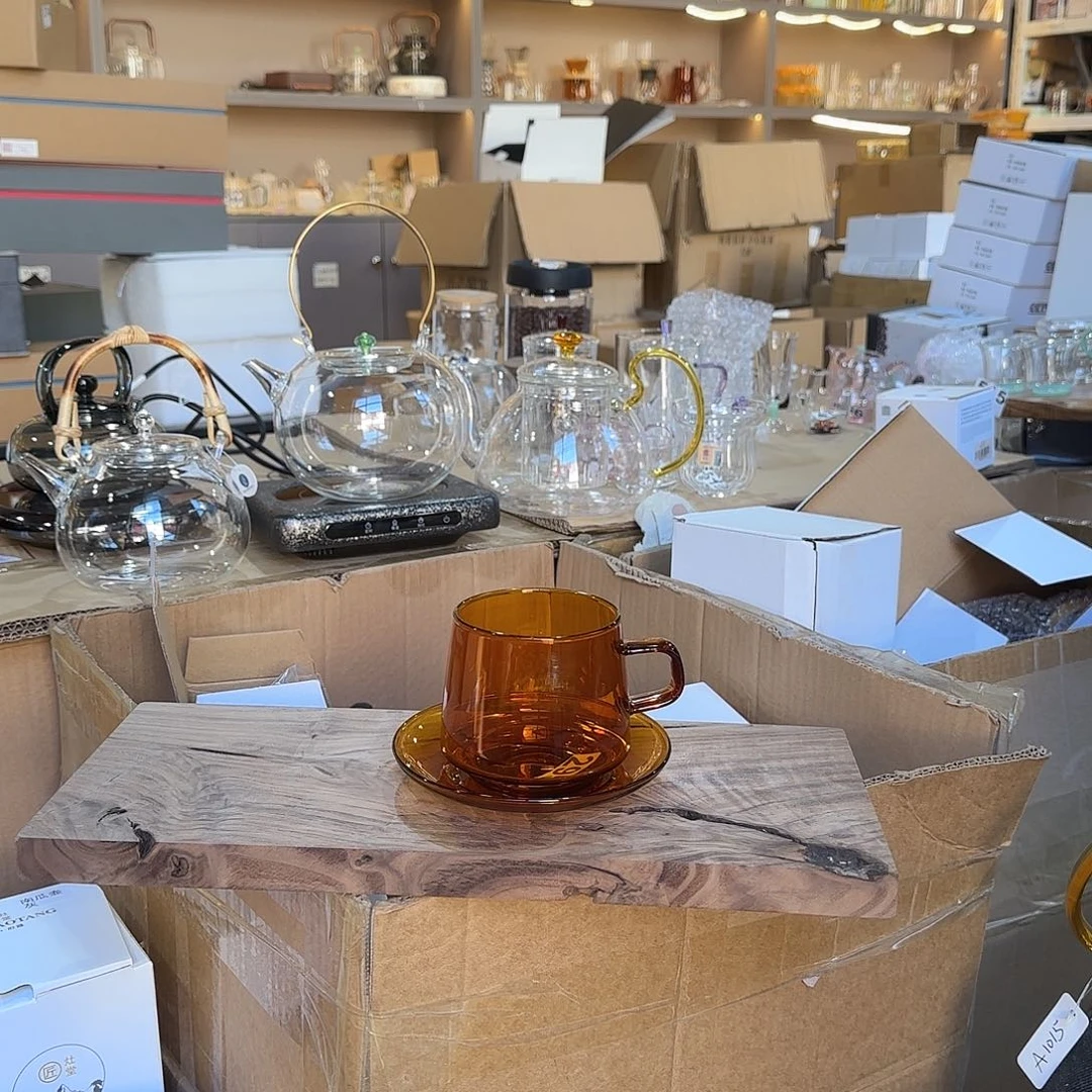 295高硼硅玻璃咖啡杯套组