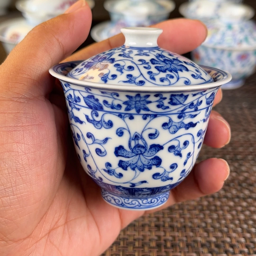 景德镇陶瓷盖碗碗