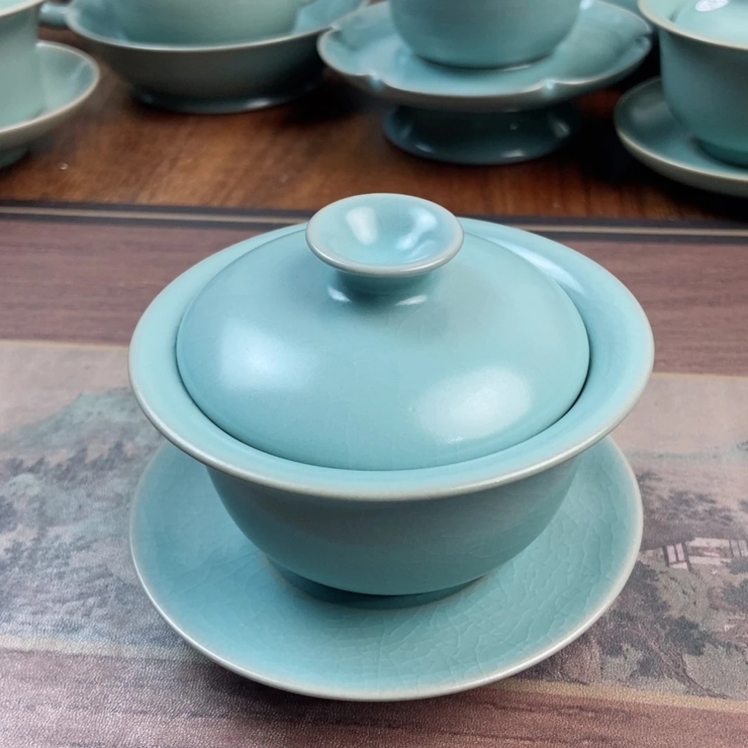 摆件原产地原矿汝瓷～茶器