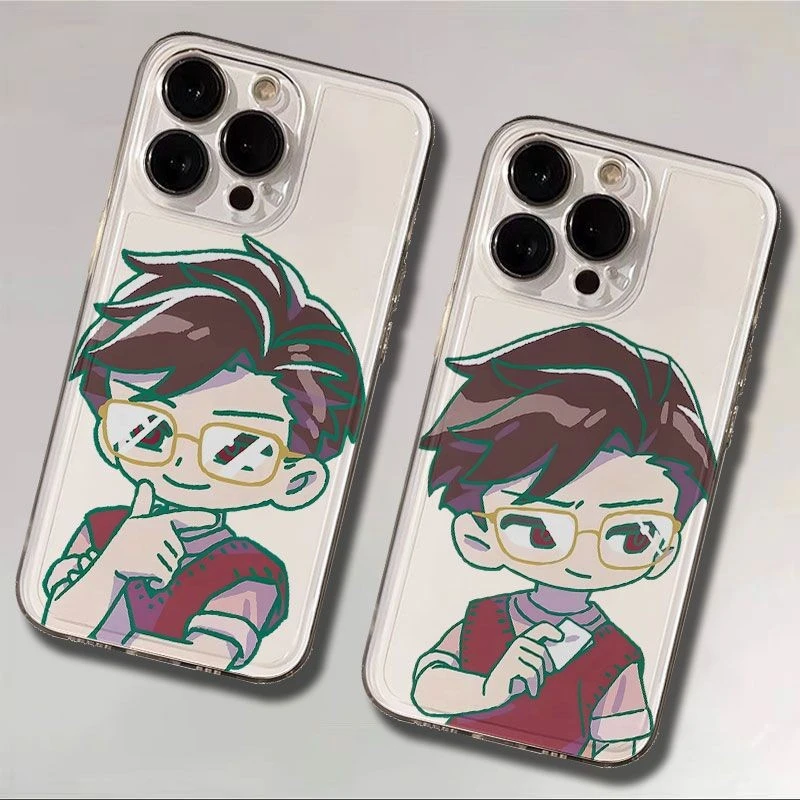 光与夜之恋Q版陆沉太空壳适用于苹果7/8plus手机壳16/15软13/12透