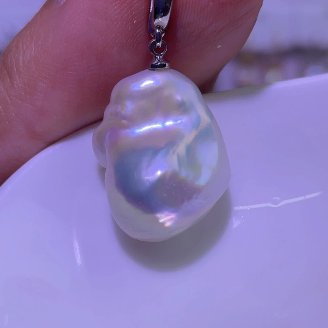 天然淡水珍珠吊坠淡水珍珠未镶嵌