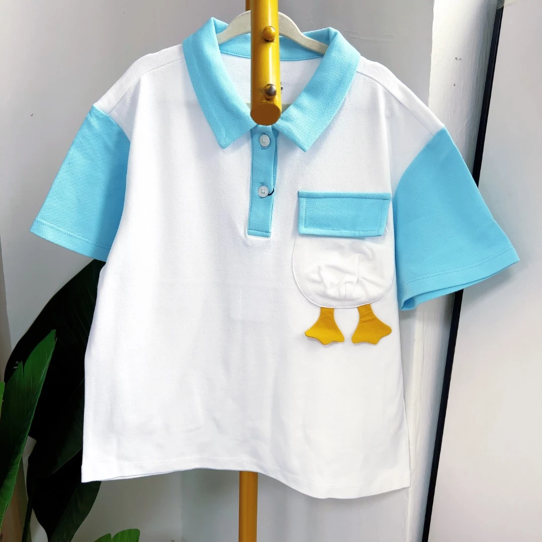 大庆仓 儿童圆领短袖T恤 货号8222203026（库V62）赛4