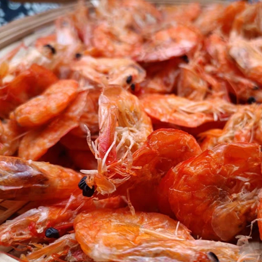 软皮虾干即食烤虾干海虾大虾海鲜干货烤干虾孕妇孩子零食500g