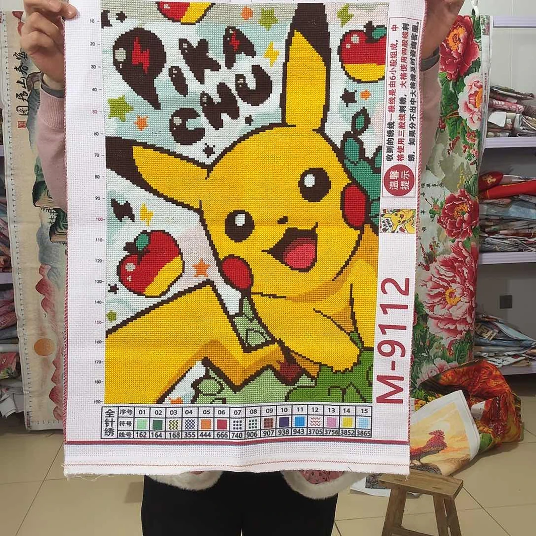 棉十字绣成品出售