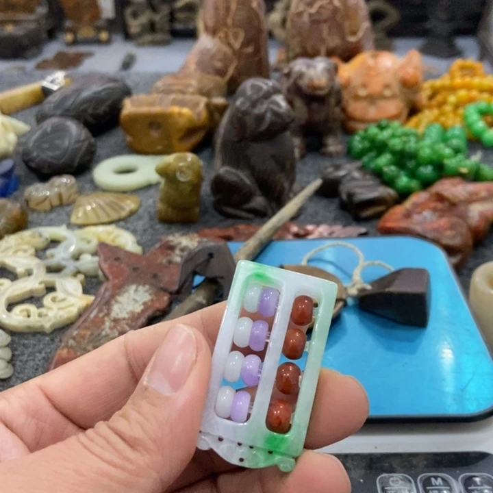 吊坠白玉菩提摆件