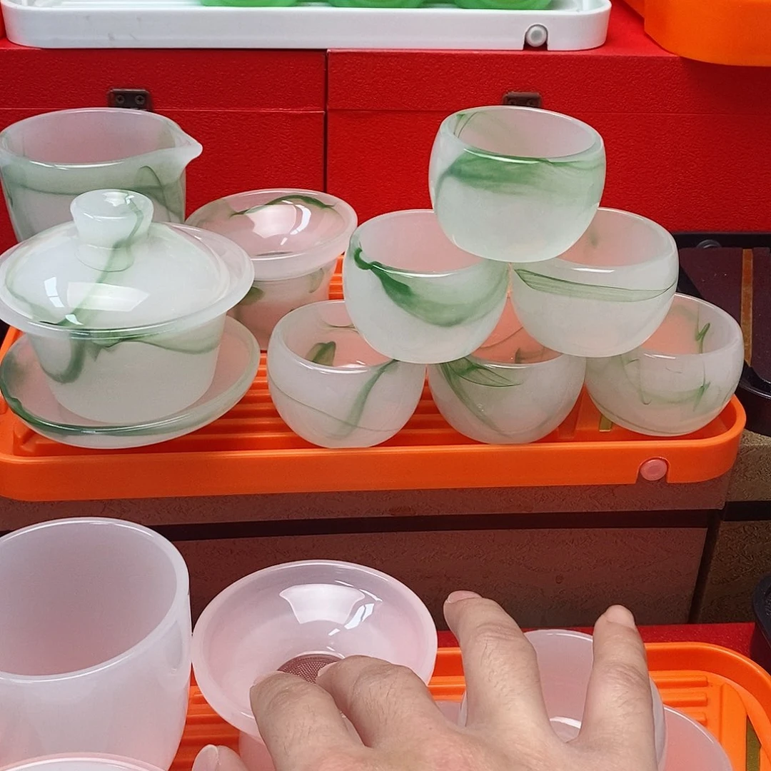 杯高端琉璃茶具 无礼盒