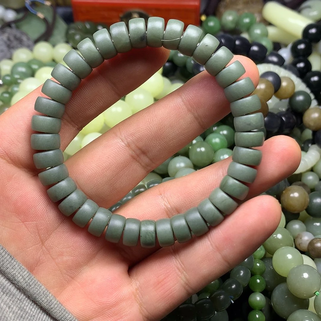 和田玉手链未镶嵌