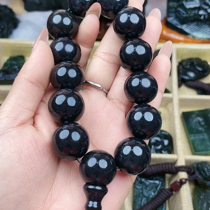 蛇纹石玉未镶嵌挂件泰山玉20