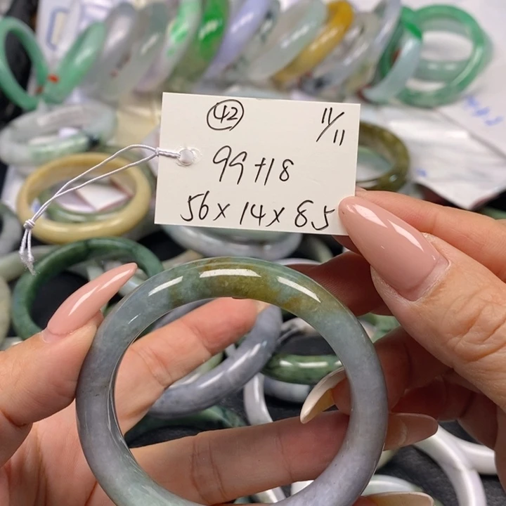 未镶嵌手镯翡翠天然A货翡翠