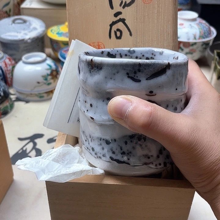 瓷片080 一人直播，看品直播间说序号