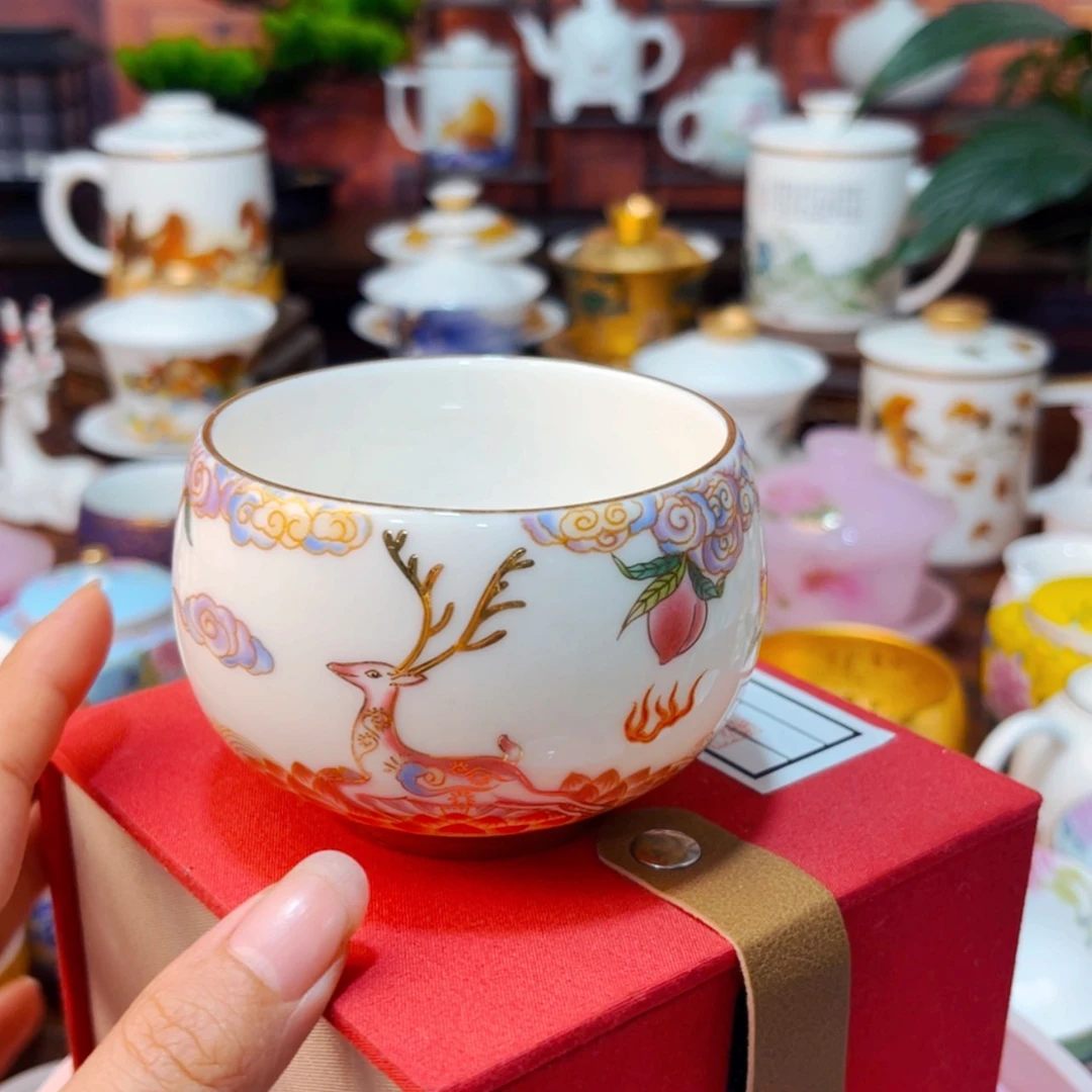 【闪购商品】高端手工制作陶瓷茶具