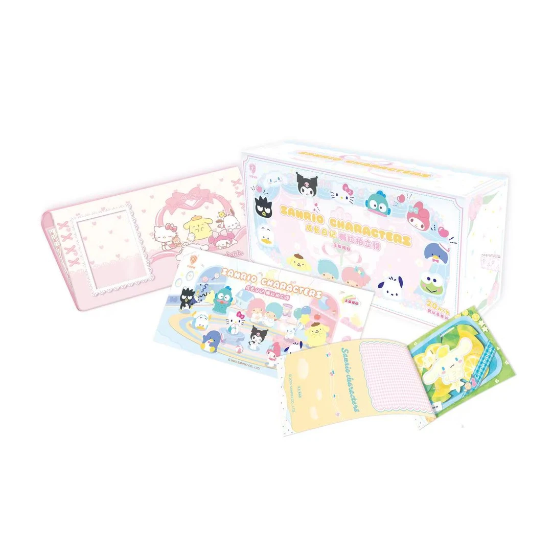 【撕撕乐】卡宝三丽鸥家族  成长日记撕撕乐 第一弹收藏卡牌