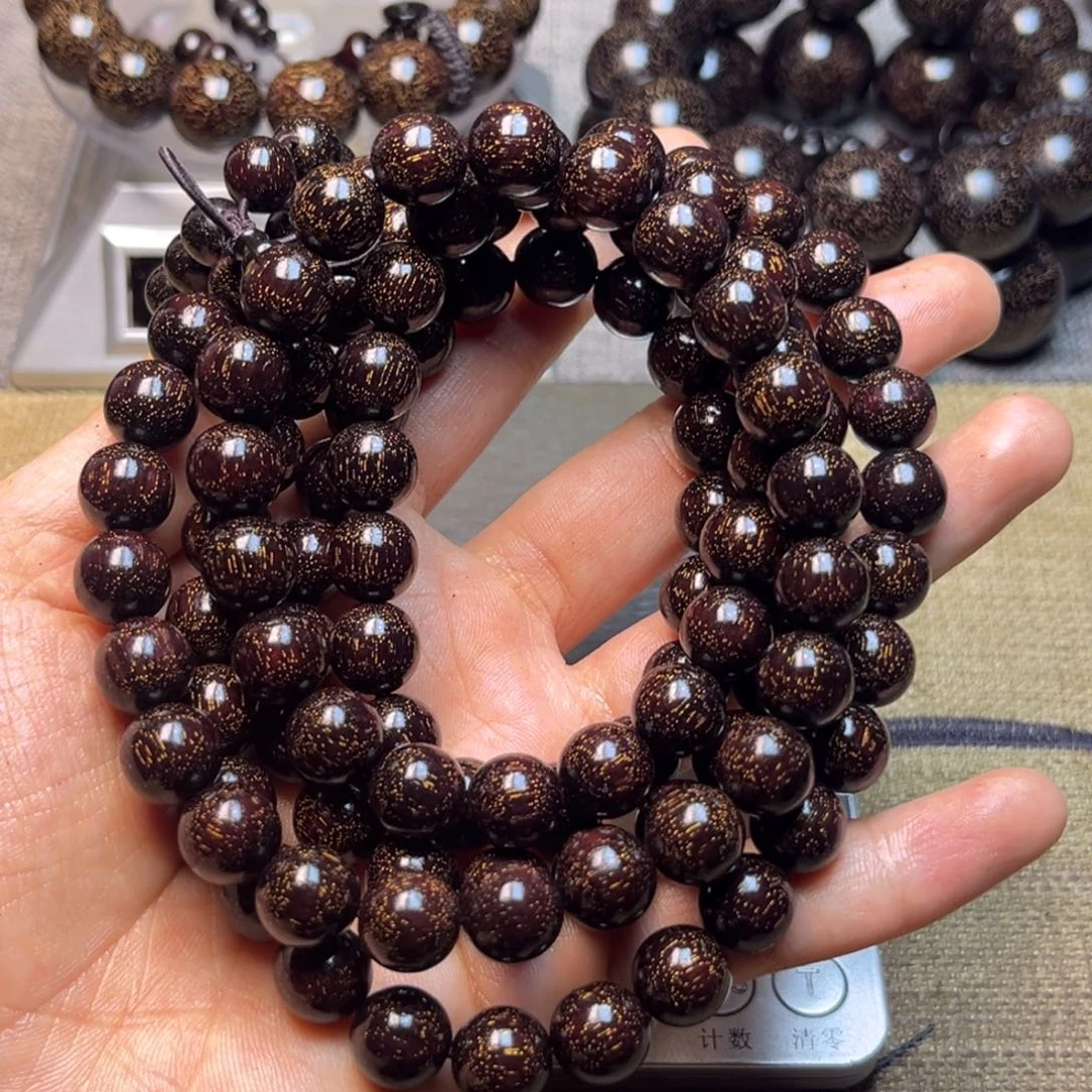 檀香紫檀（小叶紫檀）1.0 108 爆星