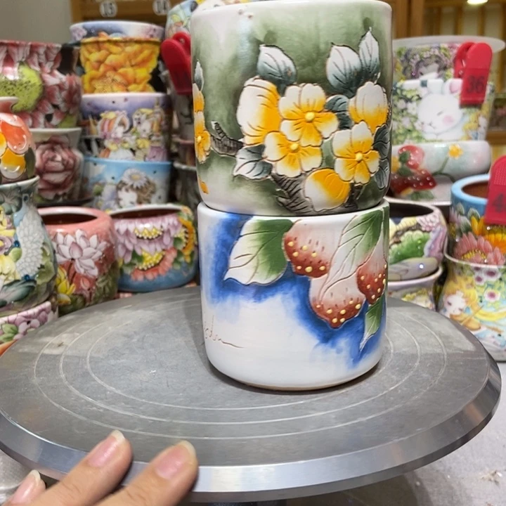 景德镇艺术手绘作品