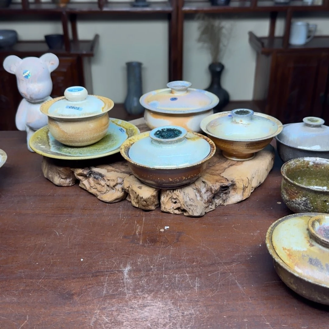 碟非遗传承老叶柴烧