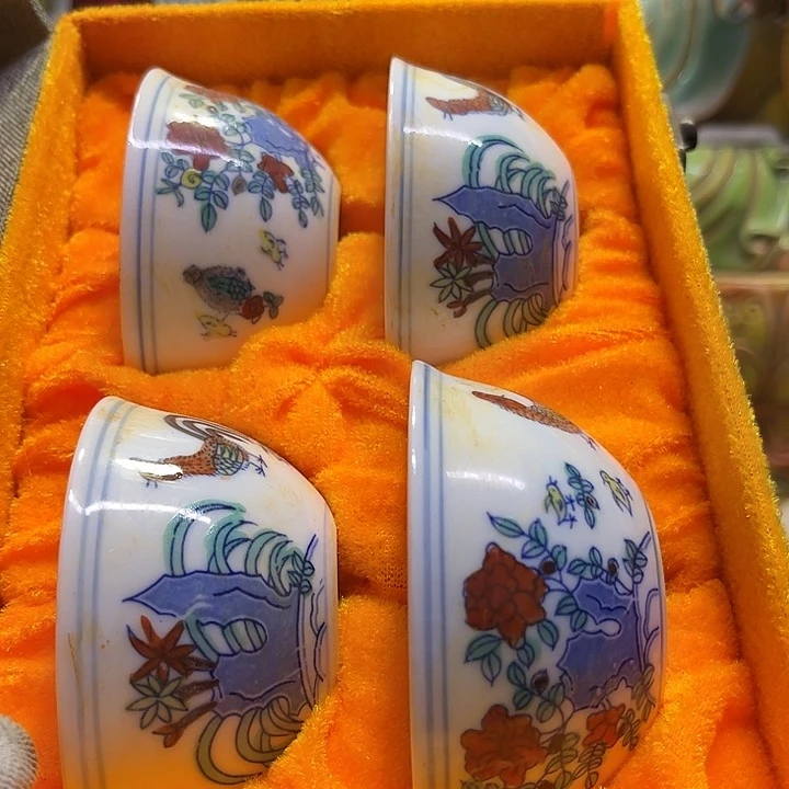 盖碗摆件摆摆件摆件创意