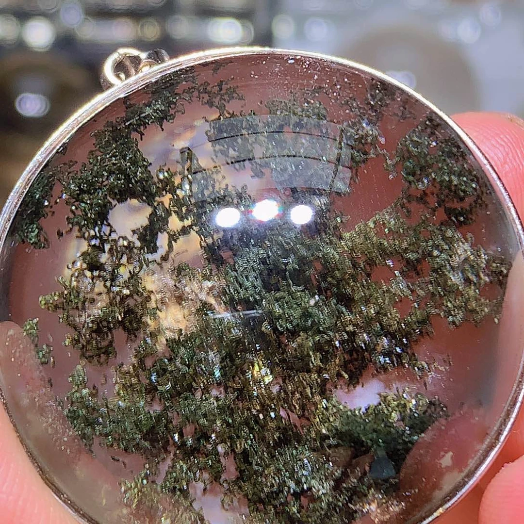 银S925镶嵌水晶珠宝半成品定制款