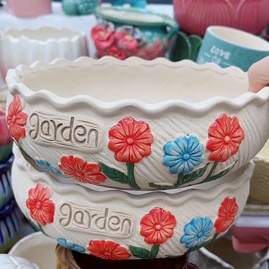 多肉绿植陶瓷花盆