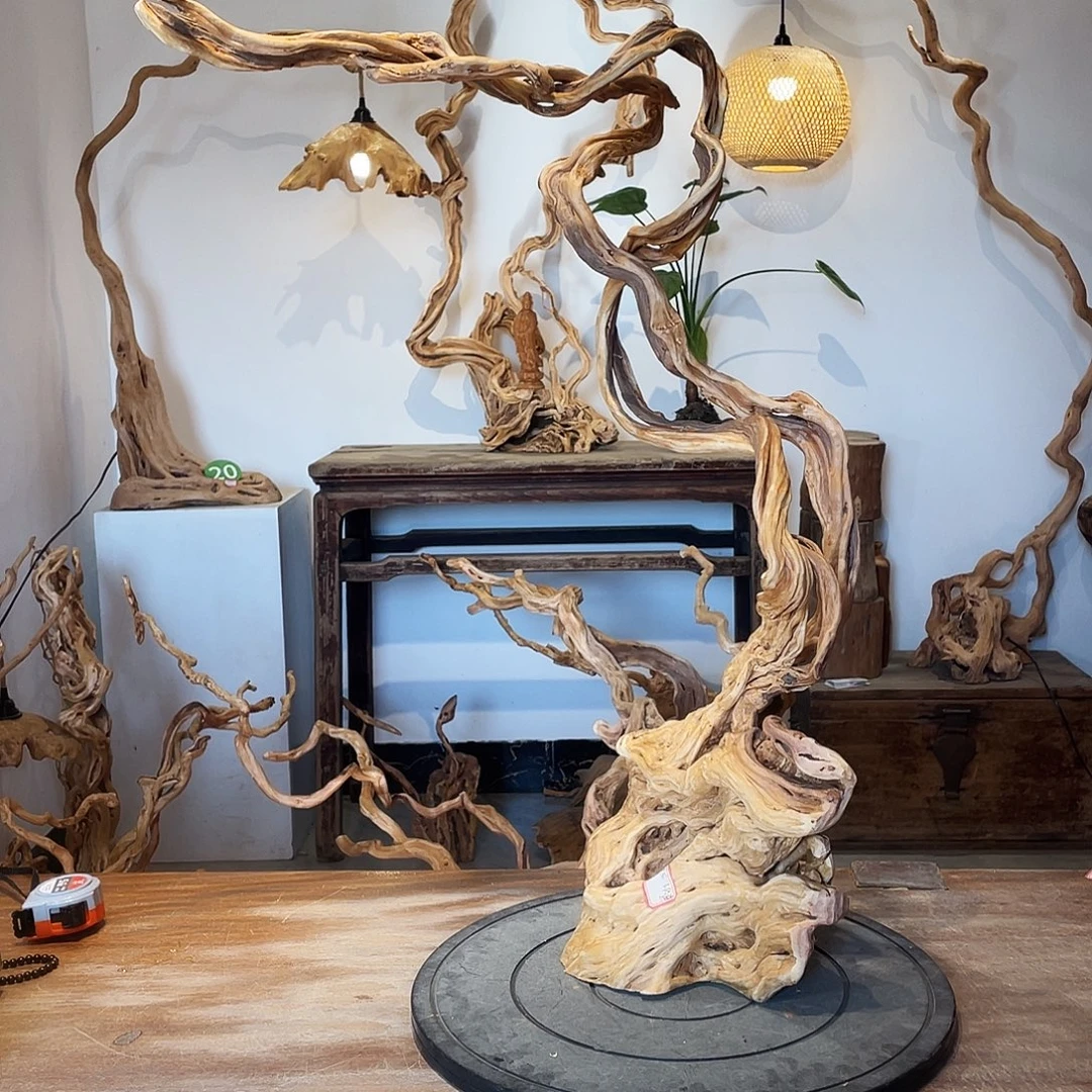 文***匪天然根雕陶制艺术品