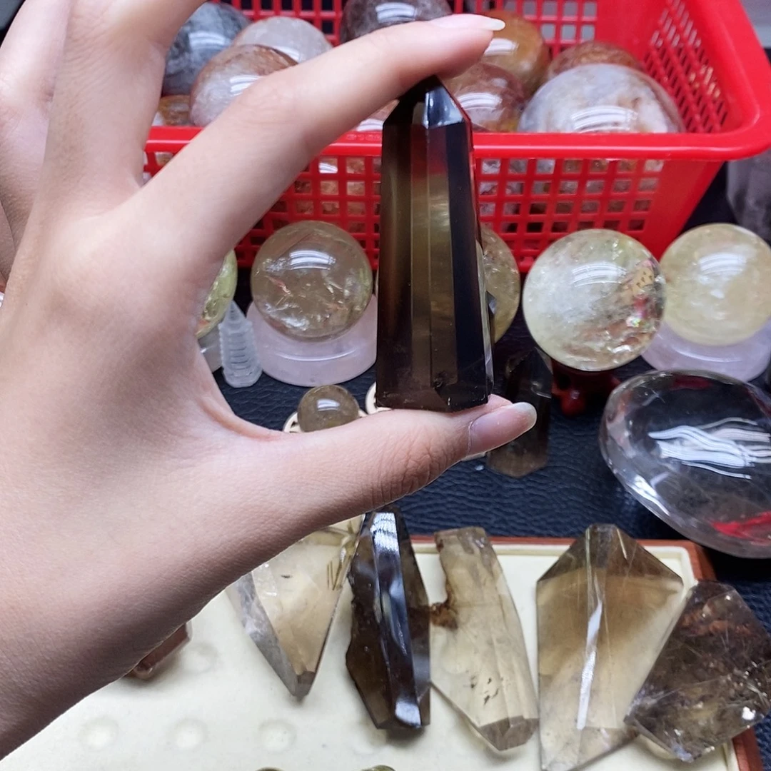 水晶未镶嵌珠宝半成品129水晶石