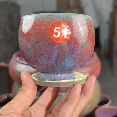 杯若*秋原矿釉手工制作钧瓷