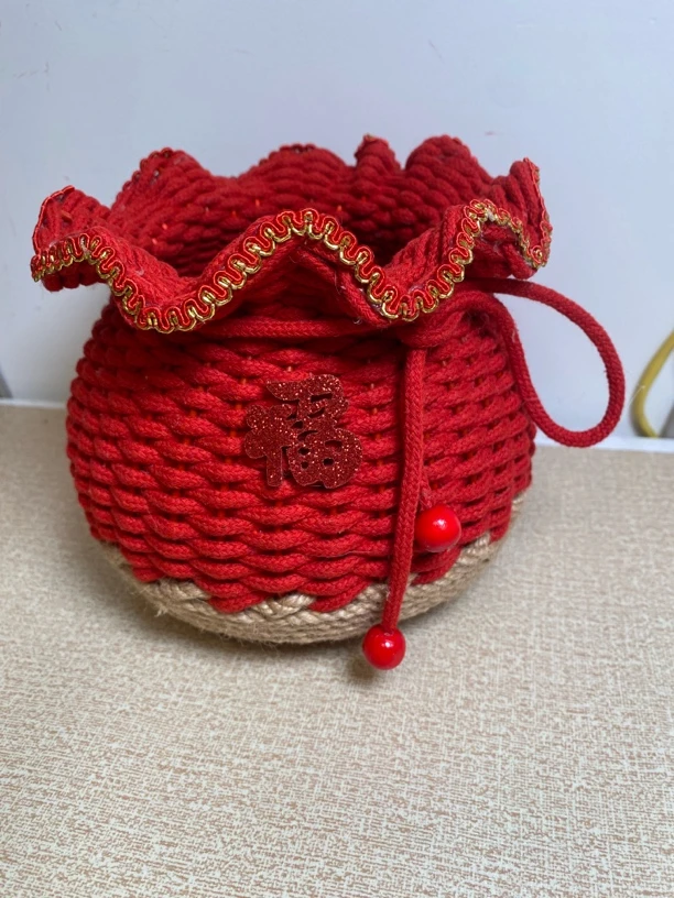 纯手工制作小福袋工艺品创意可爱