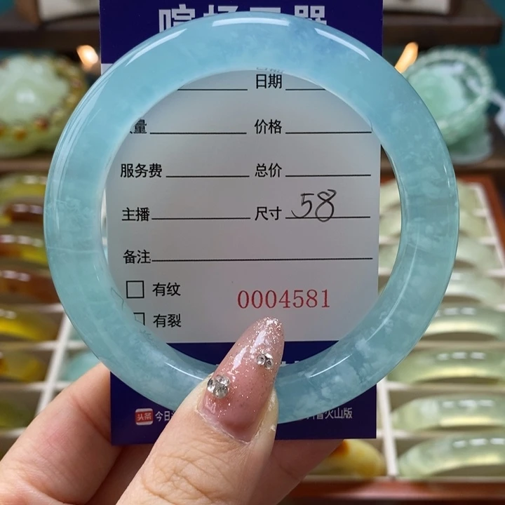 未镶嵌岫玉手镯不*玩手镯