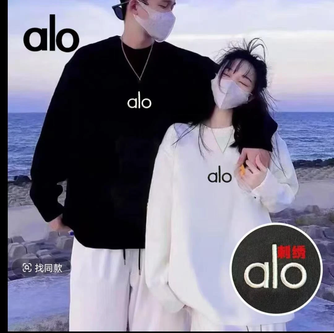 2万针刺绣字母休闲男女同款印花潮流百搭圆领卫衣情侣时尚