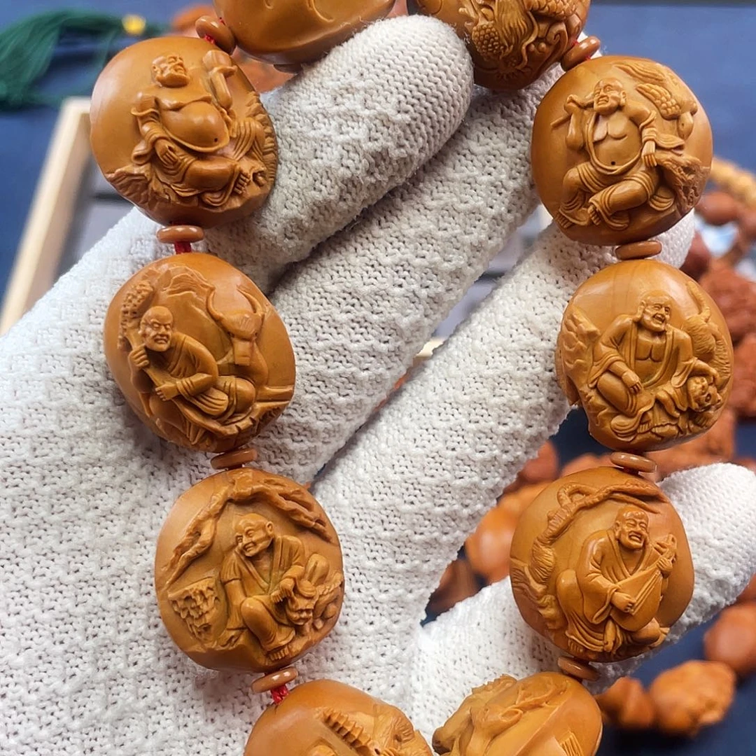 橄榄核手串/手链十八罗汉
