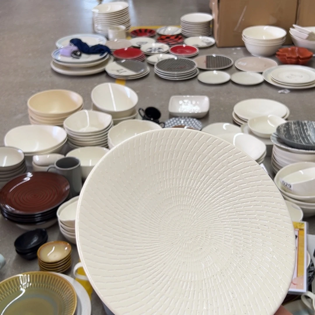 新骨瓷036微瑕秋田8寸平盘