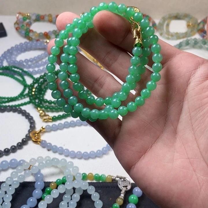 定制翡翠未镶嵌缅甸翡翠a货卡6