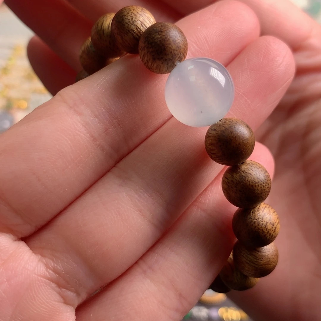 未镶嵌手链翡翠手串