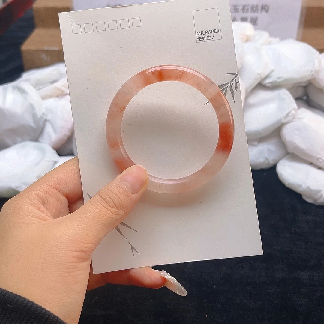 未镶嵌手镯石英质玉h18