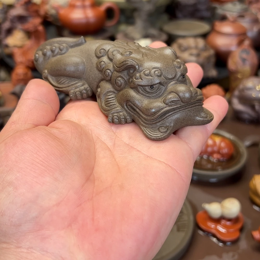 茶宠紫砂紫砂貔貅