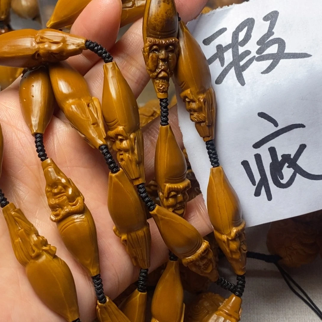 甜****橄榄核手串/手链柳叶罗汉脖挂