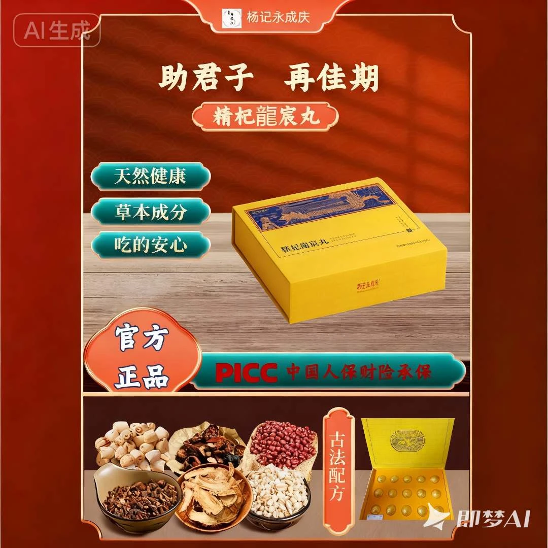 【双修佳品】 杨记永成庆牌 精杞龍宸丸  健康滋补精品 男女同补