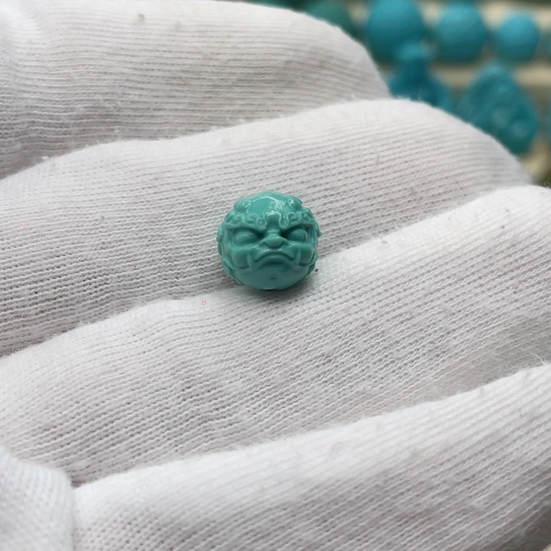 绿松石未镶嵌颈饰卡10.2