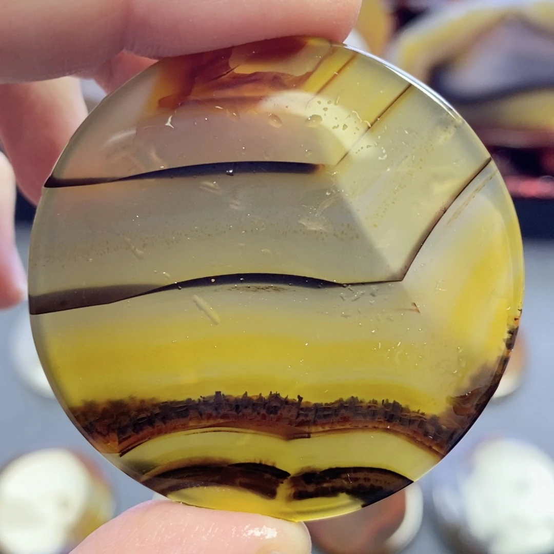 玛瑙/玉髓颈饰未镶嵌编号54