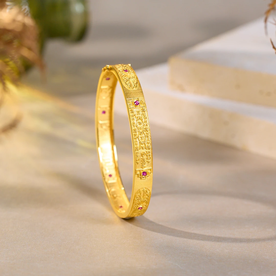 【歪歪】三合手镯18K金（多样性发一）（加加）X-S5515